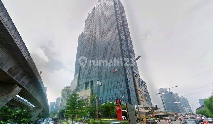Sewa Kantor Dbs Tower Luas 171 M2 Bare Satrio Jakarta Selatan 1
