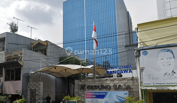 Sewa Kantor Gedung Baja Luas 123m2 Bare Sawah Besar Jakarta Pusat 2