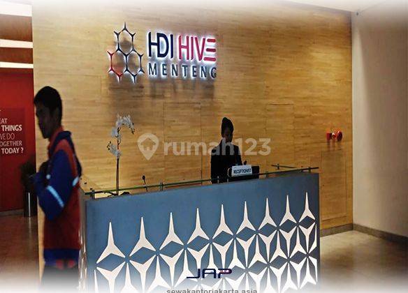 Sewa Kantor Hdi Hive Luas 291 M2 Bare Menteng Jakarta Pusat 2