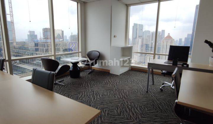 Sewa Kantor Siap Ditempati 4 Pax Furnished di Sudirman Jakarta Selatan 2