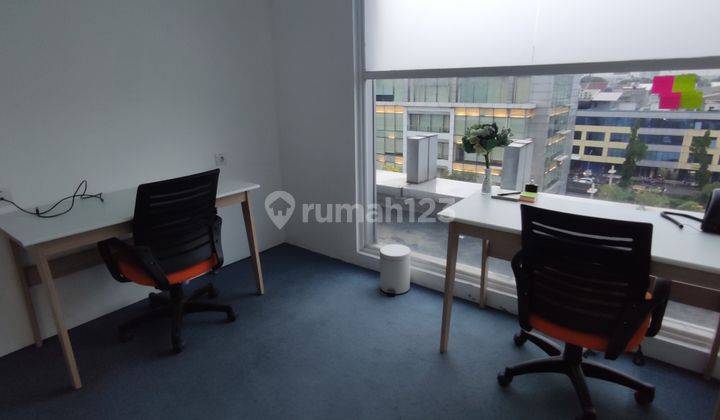 Sewa Kantor Siap Ditempati 4 Sampai 8 Pax Furnished Kelapa Gading 1