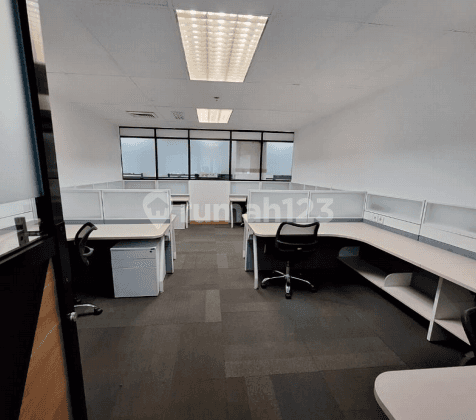 Sewa Private Office Furnished Siap Ditempati 3 Dan 4 Pax Sudirman 2