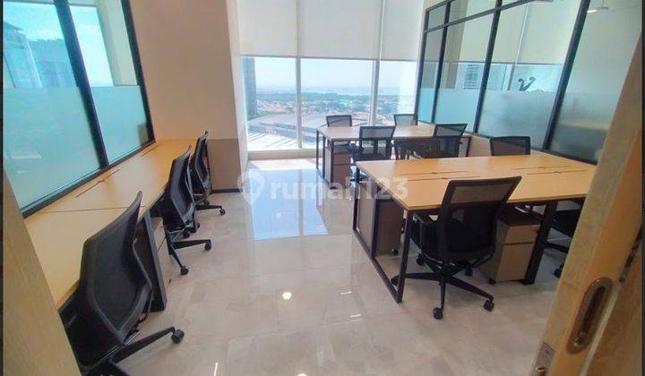 Sewa Kantor Siap Ditempati 6 Pax Furnished Grand Slipi 1