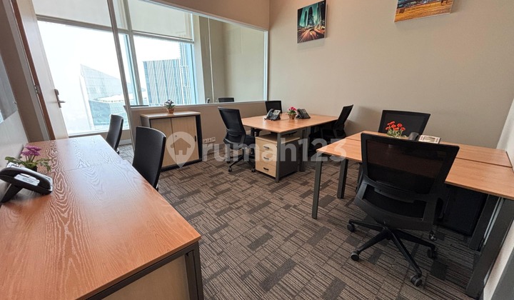 Scbd Area Office in Equity Tower 9 Pax Near MRT