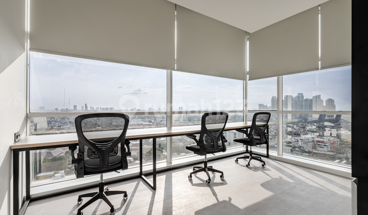 Rent Furnished Office Unit for 2 People at Citicon Tower, West Jakarta
