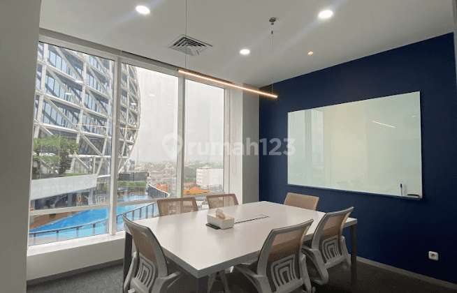 Sewa Private Office Furnished Siap Ditempati 3 Pax di Serpong Bsd 1