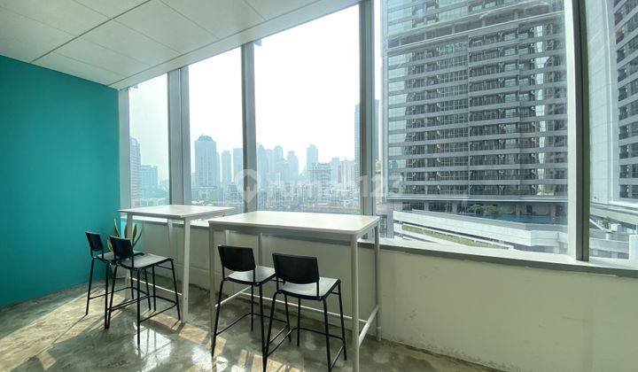 Sewa Kantor Tokopedia Tower Luas 358 M2 Furnished di Kuningan 2