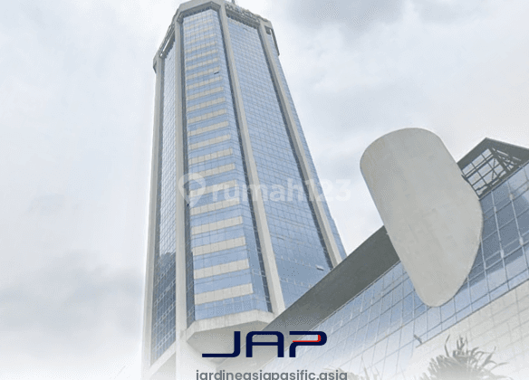 Sewa Kantor Graha Mandiri Luas 91 M2 Furnished Strategis Dekat MRT HI 1