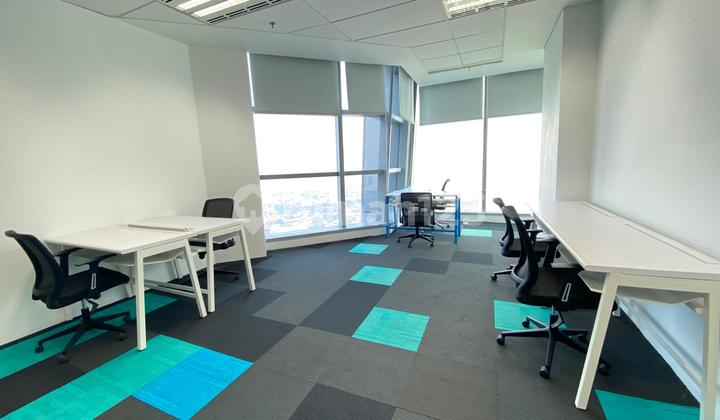 Unit Office Furnished for 6 People at Menara SMBC Mega Kuningan Near LRT