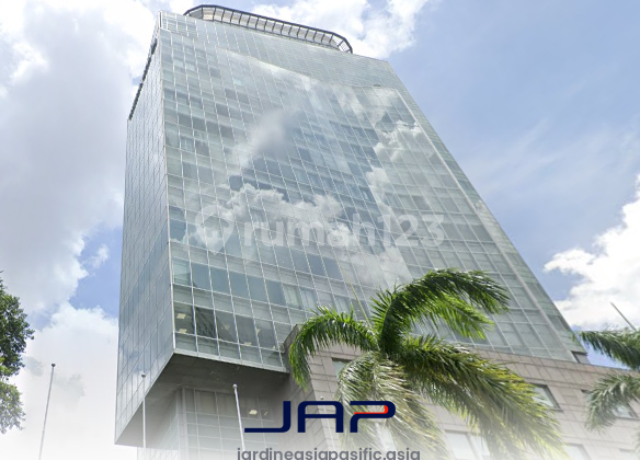 Deutsche Bank Office for Rent, 171M2, Fitted, Near MRT Bundaran HI.