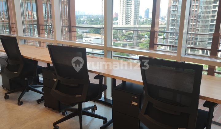 Sewa Kantor Unit Furnished 4 Pax di South Quarter Tb Simatupang