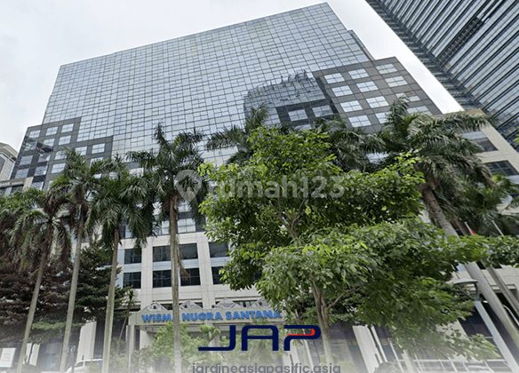 Sewa Kantor Wisma Nugra Santana 177 M2 Fitted Dekat Mrt Setiabudi 2