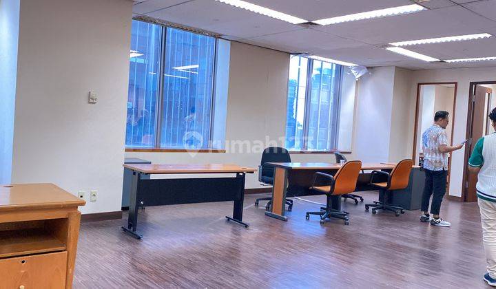 Sewa Kantor Mnc Tower 202 M2 Fitted Menteng Dekat Krl Gondangdia 1