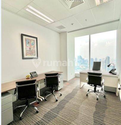 Sewa Private Office Executive Siap Ditempati 6 Pax di Sudirman 1