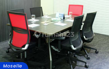 Kantor Unit Furnished 6 Pax di Equity Tower Area Scbd Dekat MRT