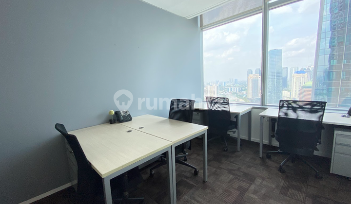Kantor Unit Furnished 6 Pax di DBS Tower Satrio Dekat Lotte Mall Kantor Unit Furnished 6 Pax di DBS Tower Satrio Dekat Lotte Mall