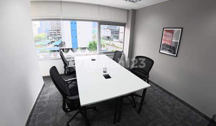 Kantor Unit Furnished 4 Pax di Sinarmas Land Thamrin Dekat MRT Kantor Unit Furnished 4 Pax di Sinarmas Land Thamrin Dekat MRT