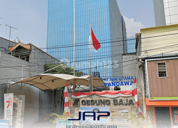 Sewa Kantor Gedung Baja 174 M2 Bare di Jayakarta Jakarta Pusat 1