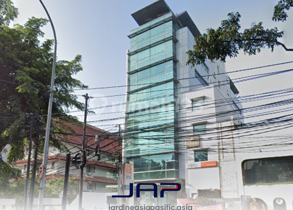 Office Lease at E Trade Building 313 M2 Fitted Area Central Jakarta