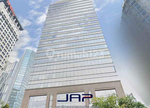 Kantor Area Scbd di Plaza Asia 200Sqm Bare Dekat MRT