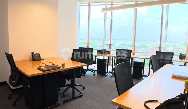 Sewa Kantor Unit Furnished 8 Pax di South Quarter Simatupang