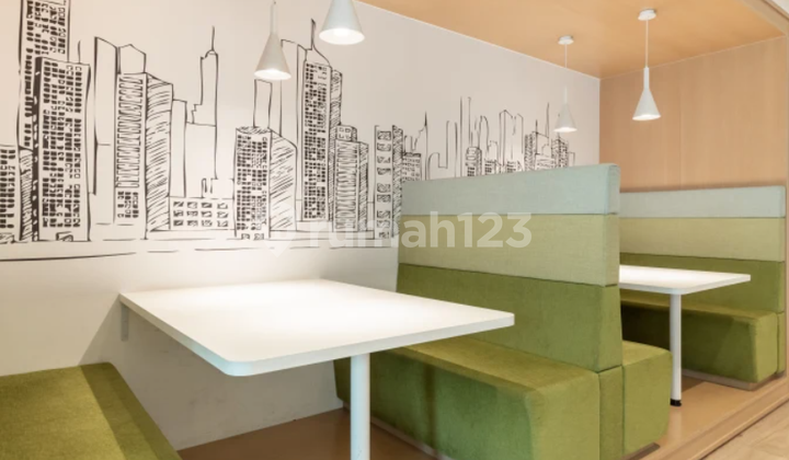 Sewa Kantor Unit Furnished 4 Pax di South Quarter Tb Simatupang