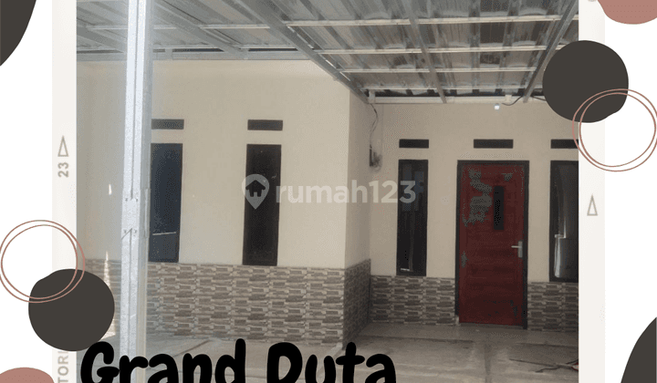 Termurah, Rumah Baru Sudah Free Canopi Minimalis Sederhana 1