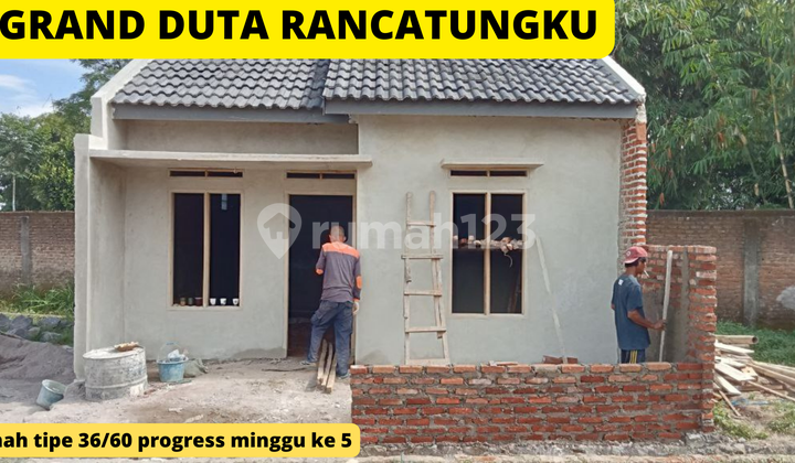 Dijual Rumah Siap Bangun di Cluster Grand Duta Bandung Selatan 1