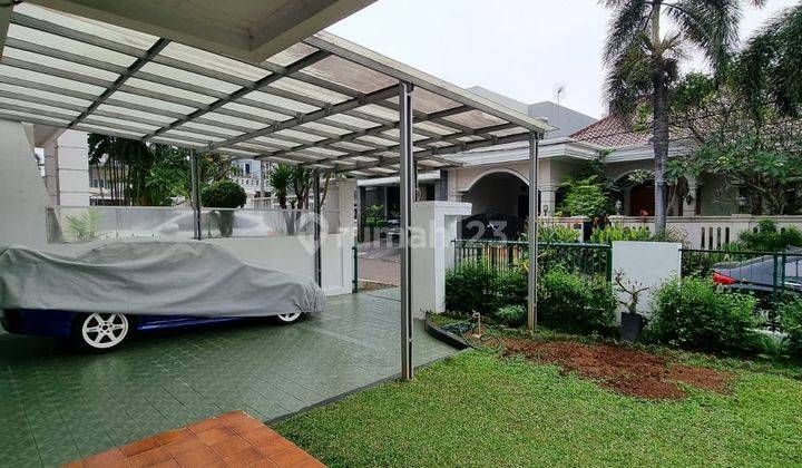 Rumah Dijual Di Villa Melati Mas Dengan Halaman Luas 1