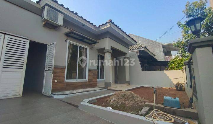 Rumah Disewa Di Villa Melati Mas 1,5 Lantai Rapi Siap Huni 1