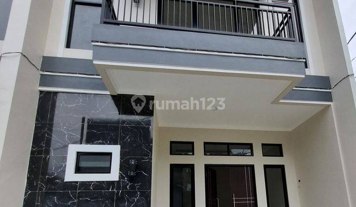 Rumah Dijual Di Villa Melati Mas 2 Lantai Baru Minimalis Modern 1