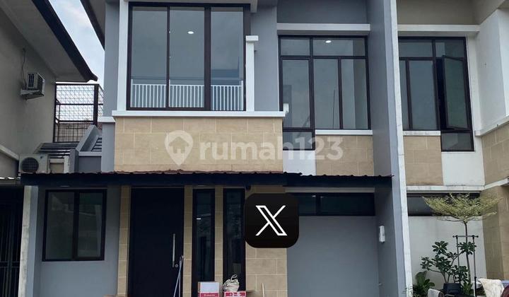 Rumah Dijual Di Bsd City Eminent Illustria 2 Lantai Rapi Terawat