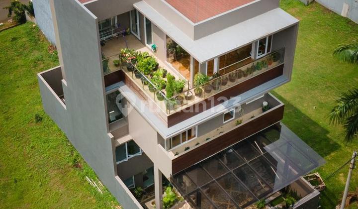 Rumah Mewah 4 Lantai Furnished Di Gading Serpong Cluster Amalfi
