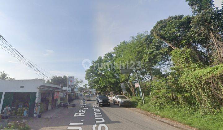 Tanah Luas 2ha Pinggir Jalan Lintas Sumatra 2