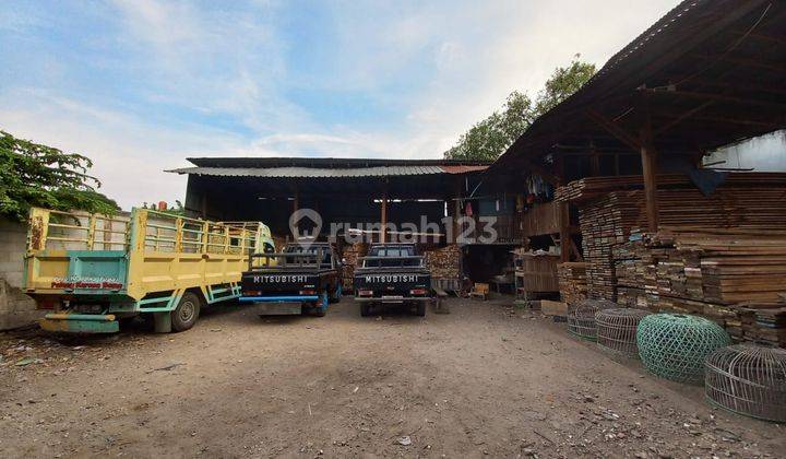 Gudang Hitung Tanah Saja, Lokasi Pinggir Jalan Ujung Harapan 1