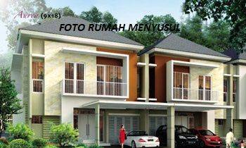 Rumah 2 Lantai Bagus Unfurnished SHM di Cluster Lotus, Bekasi 1