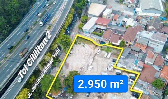 Tanah Strategis Luas 2950m2 di Jl. Ahmad Yani, Jakarta Timur 1