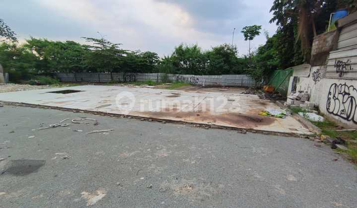 Tanah Bagus Siap Bangun di Pinggir Jalan Cibubur Dekat Toll