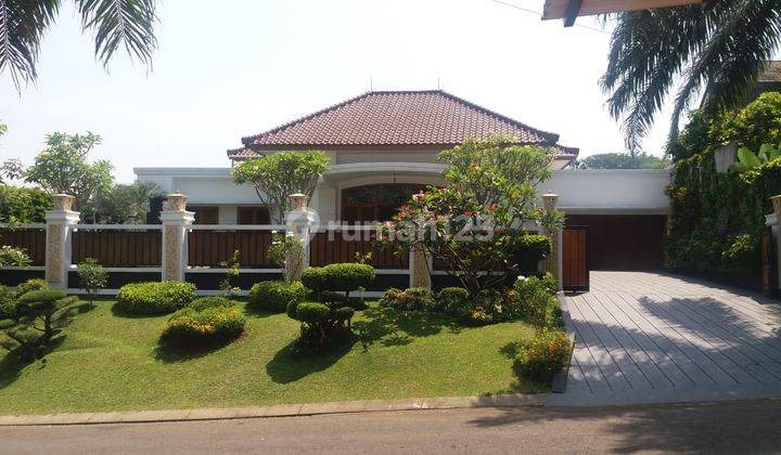 Rumah Konsep Villa View Golf Siap Huni Sentul City 1