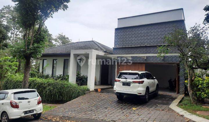 Rumah Nuansa Asri Furnish Plus Kolam Renang Siap Huni Sentul City 2