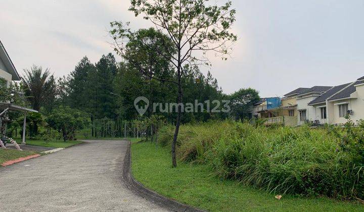 Kavling Madep Taman Posisi Hook Berada di Cluster Sentul City 1