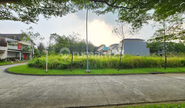 Kavling Madep Taman Posisi Hook Berada di Cluster Sentul City 5