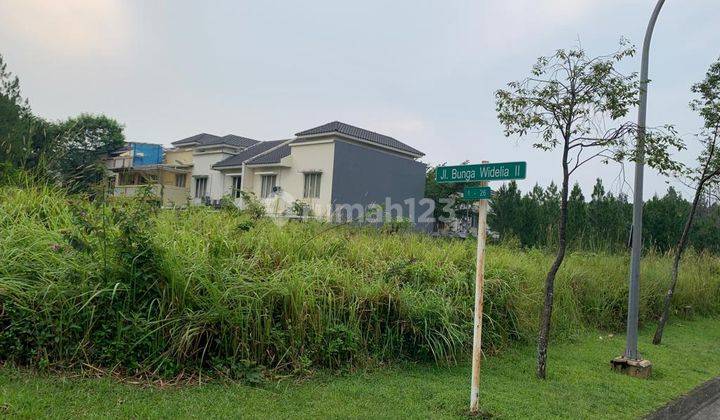 Kavling Madep Taman Posisi Hook Berada di Cluster Sentul City 8