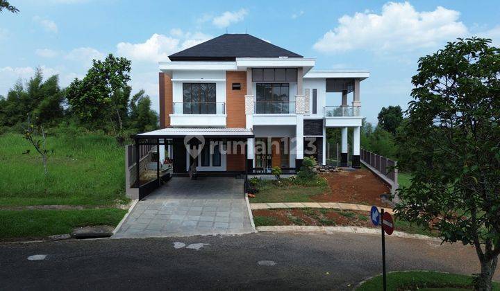 Rumah Baru Posisi Hook Bagus View Gunung Siap Huni Sentul City 2