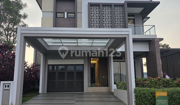Rumah Baru Exclusive View Gunung Cluster Altissimo Sentul Alaya