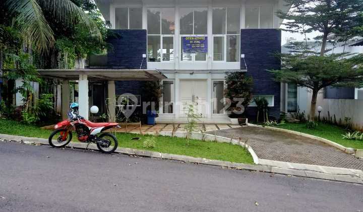 Affordable House with Extensive Remaining Land, Serene Ambiance in Sentul City