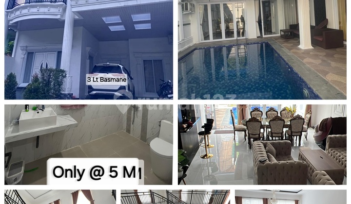 Affordable 3-Story House with Swimming Pool in Sentul City Bogor 2