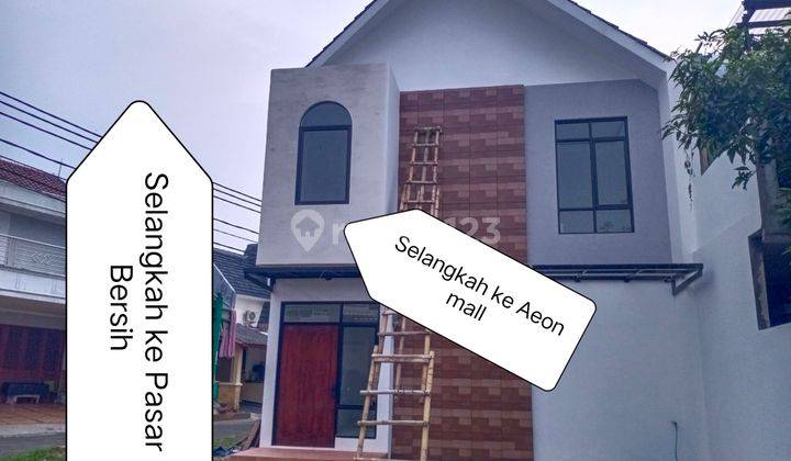 Rumah Hoek Cluster Depan Kolam Renang Mini Sentul City Bogor  1