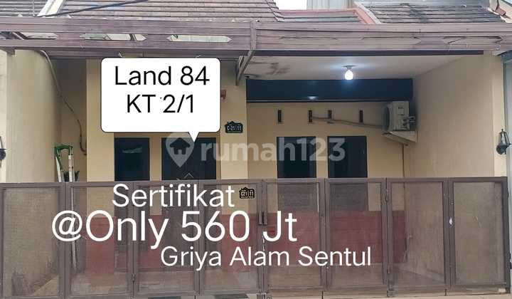 Rumah Murah Kinclong Griya Alam Sentul City Bogor