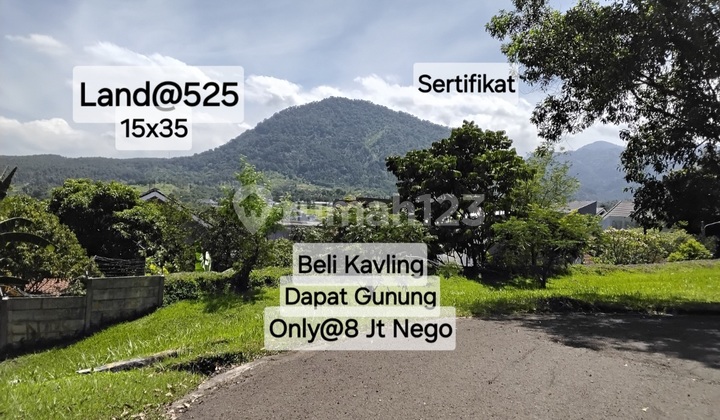 Kavling Best View Sertifikat Sentul City Bogor